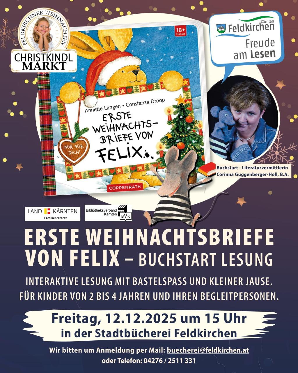 Flyer Buchstart Felix