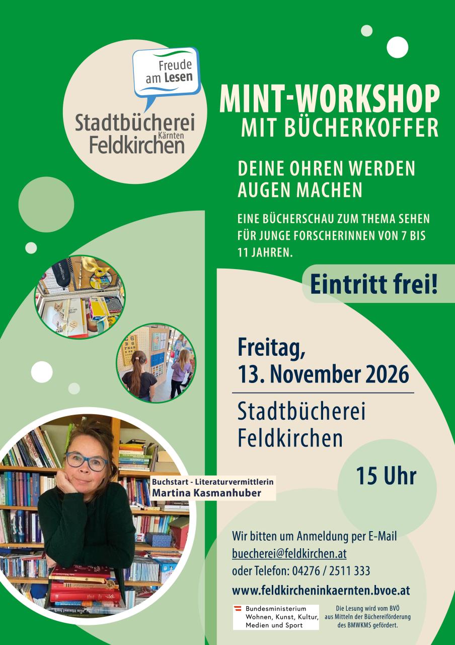 MINT-Workshop mit Bücherkoffer