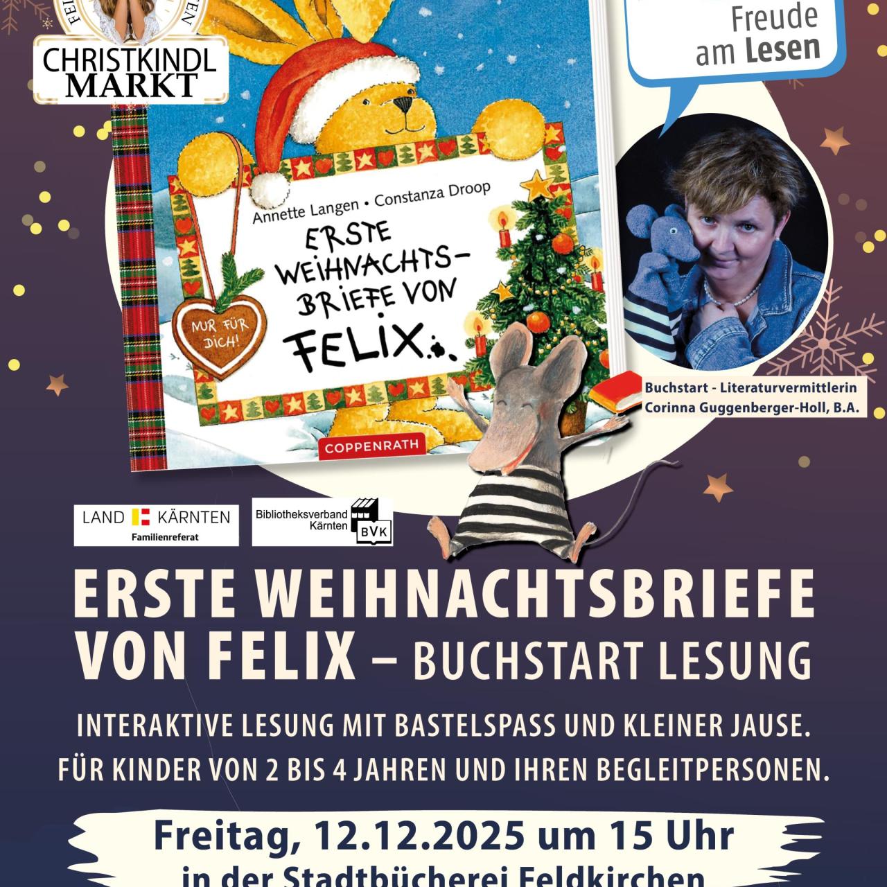 Flyer Buchstart Felix
