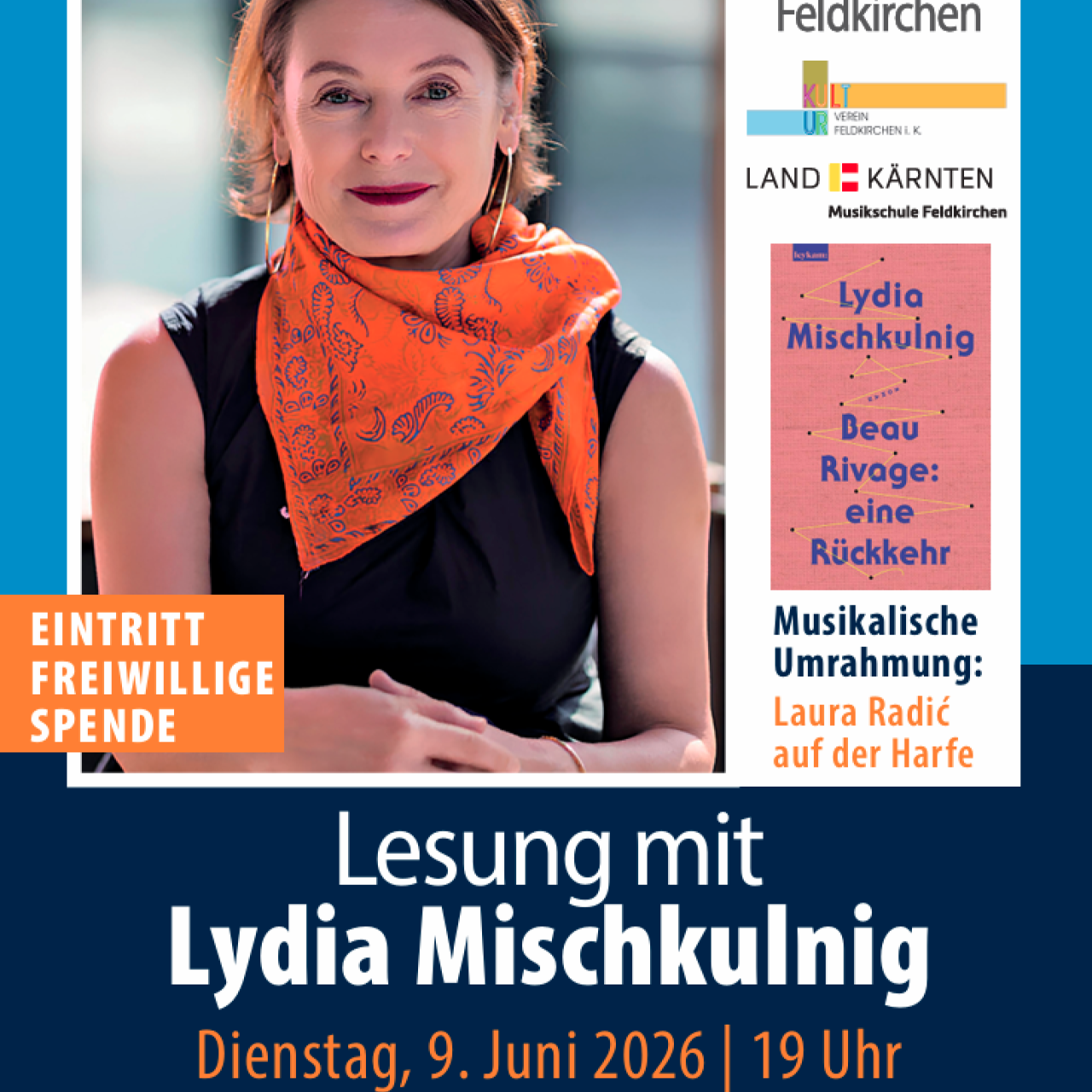 Flyer Lesung Mischkulnig