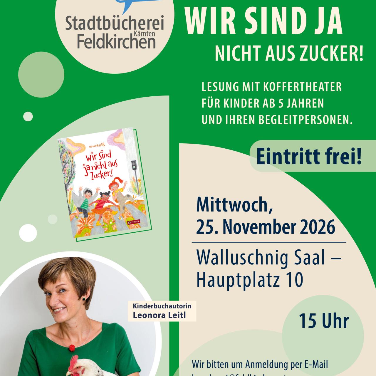 Wir sind ja nicht aus Zucker