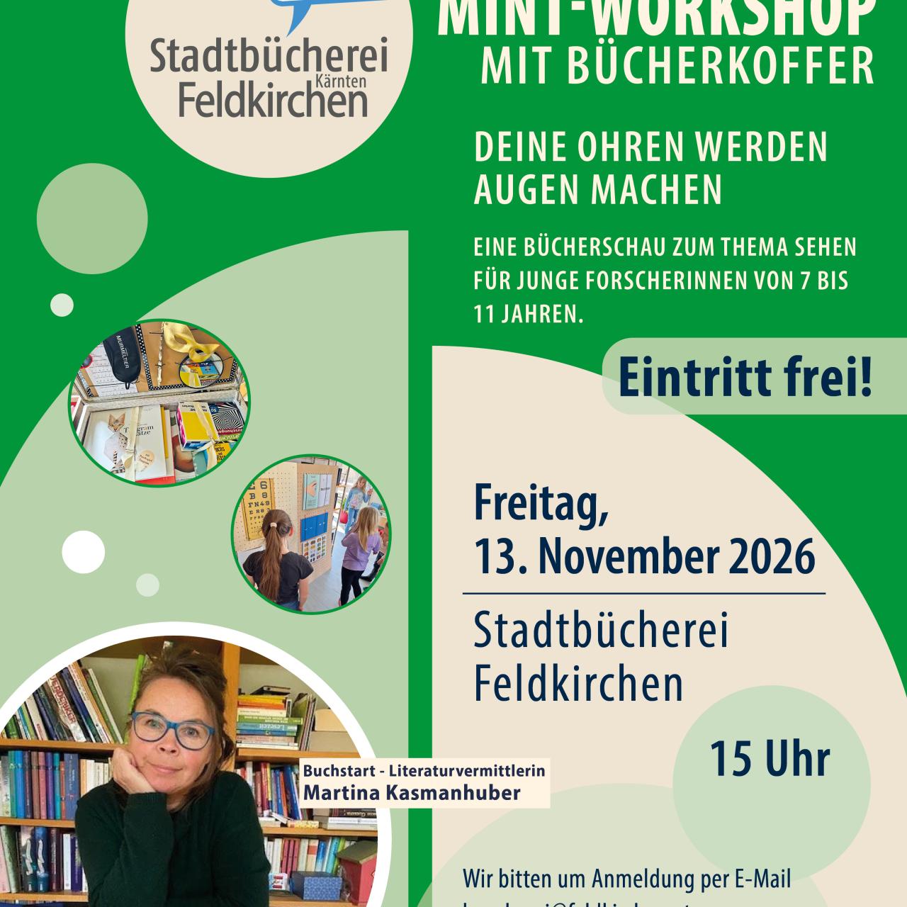 MINT-Workshop mit Bücherkoffer